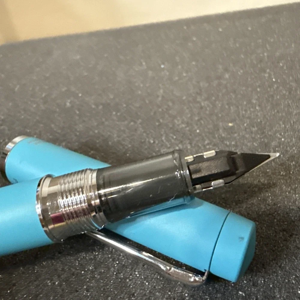 Platinum Procyon Fountain Pen Turquoise Blue